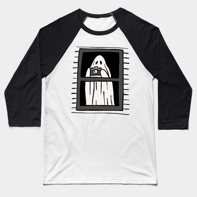 Ghost Photography Baseball T-Shirt by Kyko619